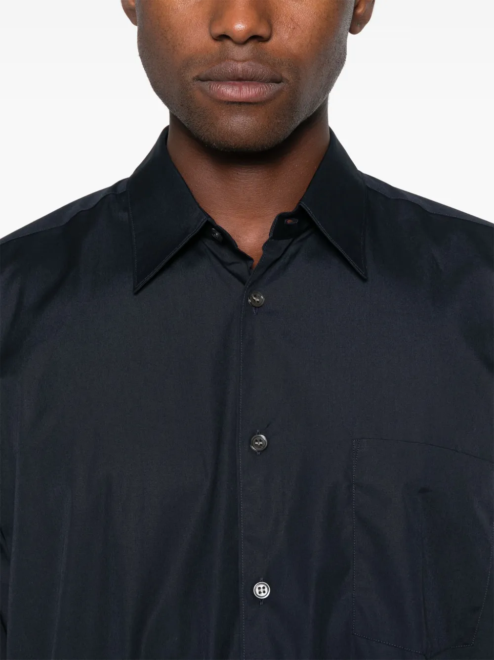 Comme Des Garçons Shirt Katoenen overhemd Blauw