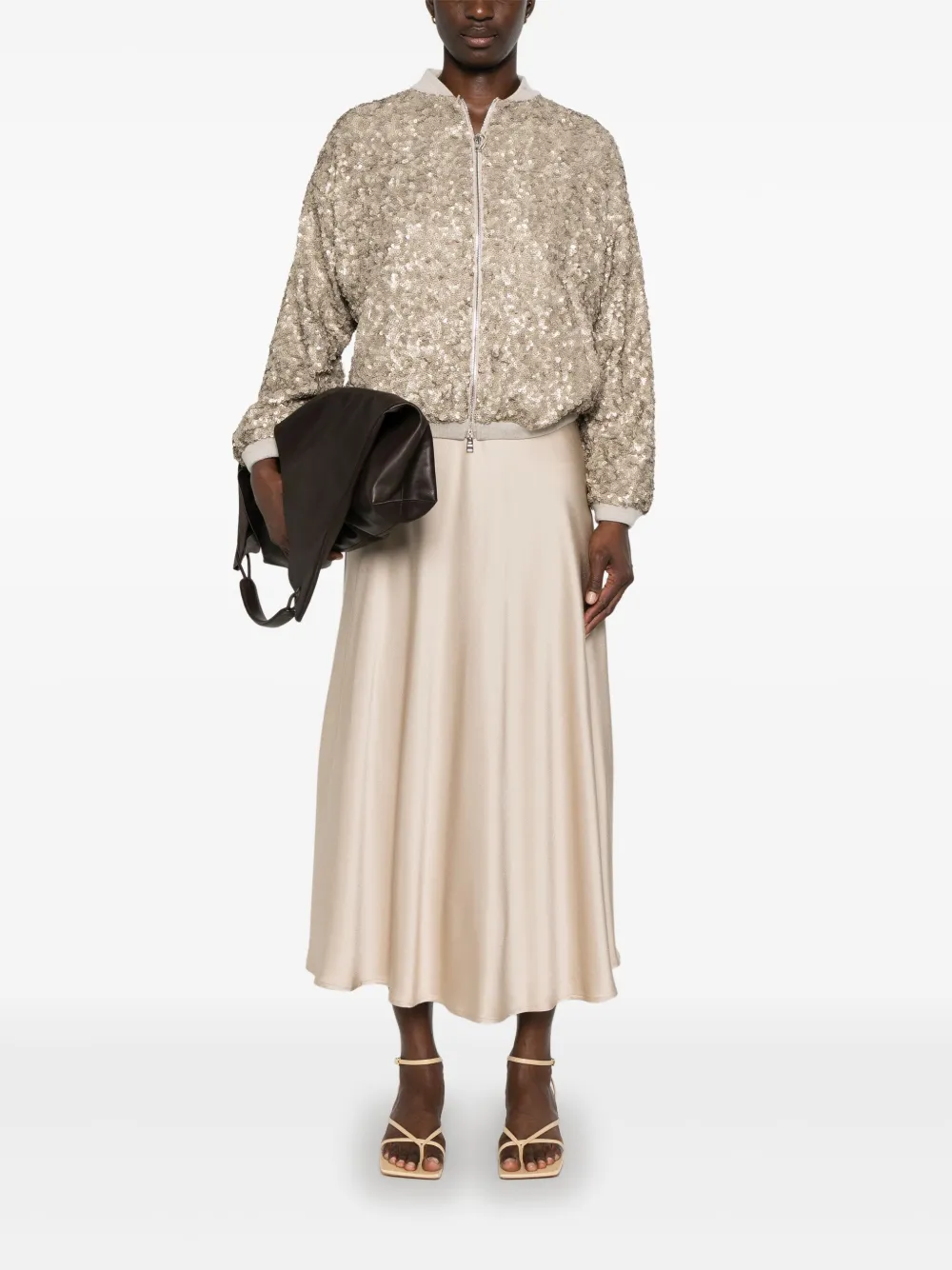 Herno sequin-embellished bomber jacket | Bomber Jackets | Image 2
