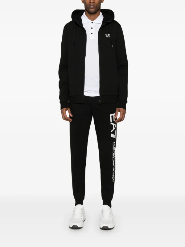 ウェア EMPORIO ARMANI - Emporio Armani  EA7 Jogger pants 3XL Ea7 Emporio Armani logo-print Cotton Track Pants | Black