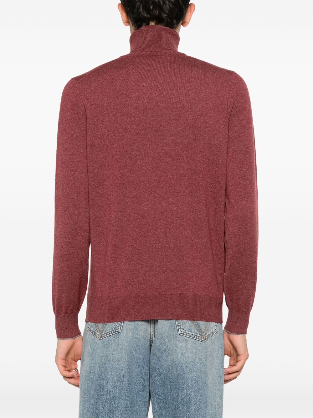 Brunello Cucinelli roll-neck cashmere jumper Men