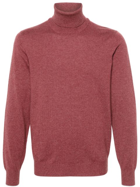 Brunello Cucinelli roll-neck cashmere jumper Men