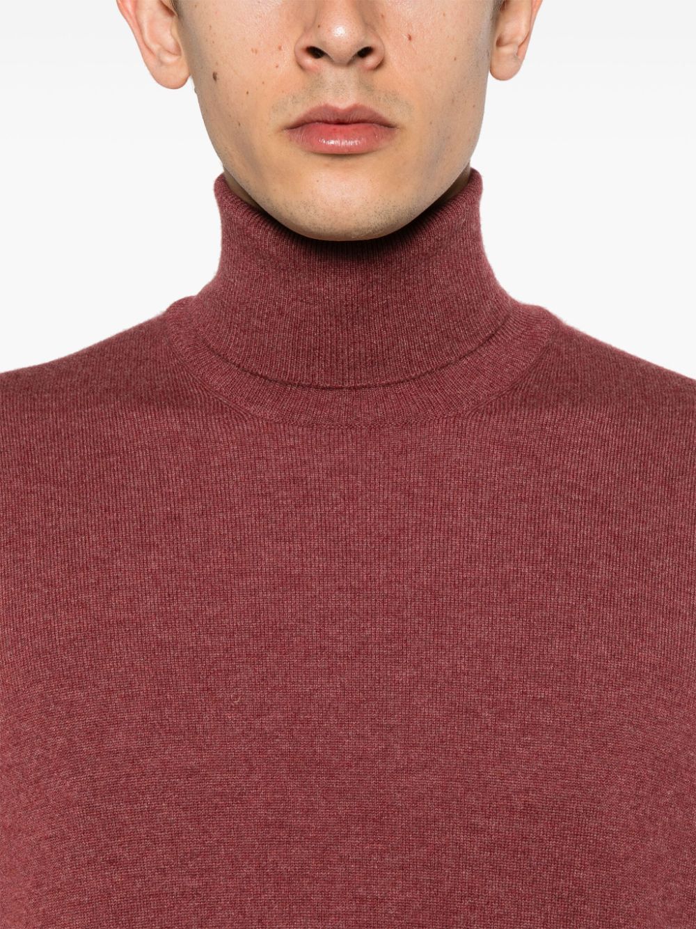 Brunello Cucinelli roll-neck cashmere jumper Men