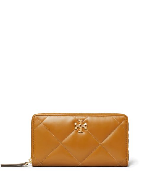 Tory Burch Kira quilted zip continental wallet Women