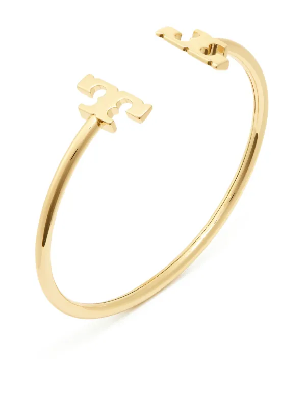 NWT Tory Burch Eleanor factory Hinged Cuff in Rolled Brass $128