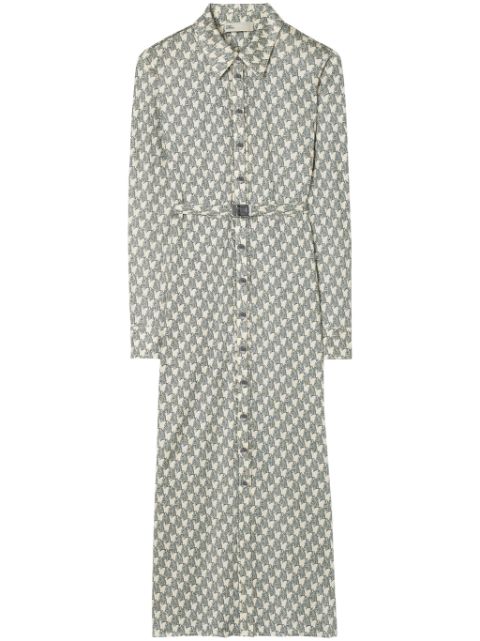 Tory Burch pattern-print midi shirtdress Women