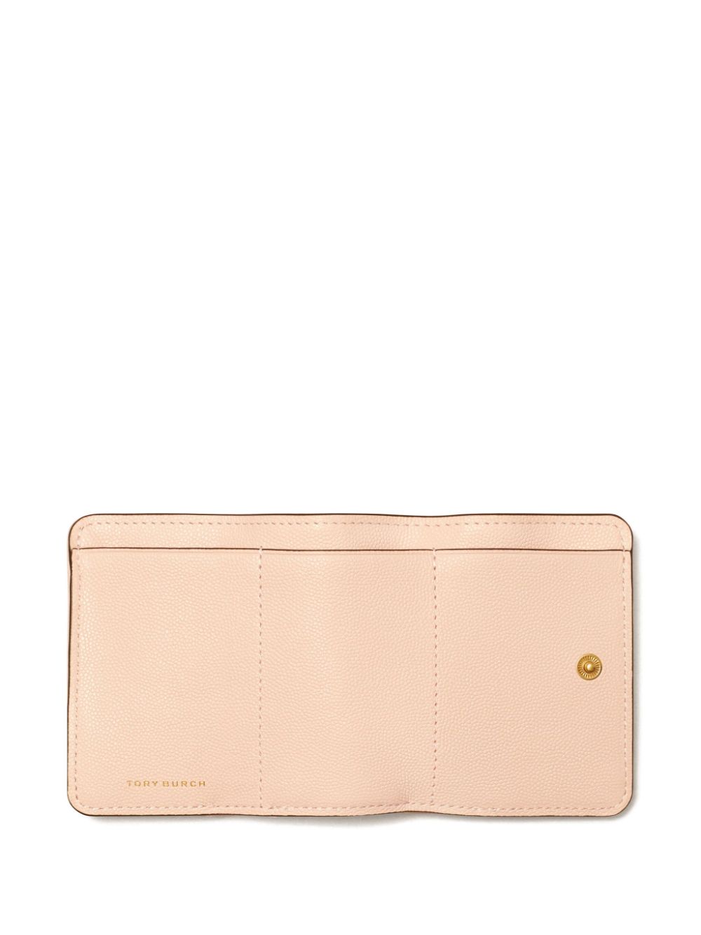 Tory Burch small Fleming Soft grained-eather flap wallet Women