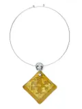 Tory Burch Double T pendant necklace - Silver
