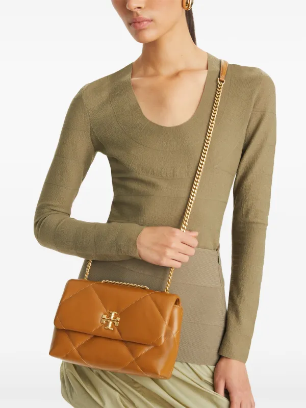 ショルダーバッグ・ポシェット Kira Diamond Quilt Small Convertible Shoulder Bag Small Kira Diamond Quilt Shoulder Bag: Women's Designer
