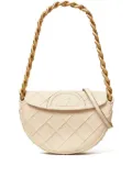 Tory Burch mini Fleming crescent bag - Neutrals