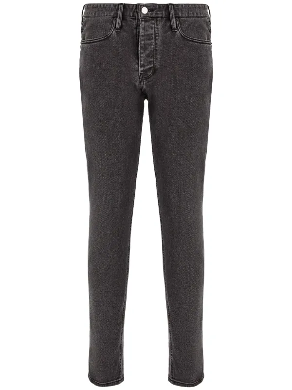 EMPORIO ARMANI J75 スリムデニム 黒 W30 新品タグ M相当 Emporio Armani J75 ストレッチ スリムジーンズ | ブラック | FARFETCH JP