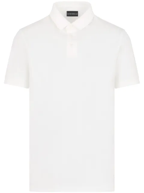 Emporio Armani logo-embroidered polo shirt Men