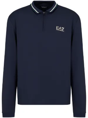 Emporio armani long sleeve polo shirt best sale