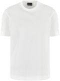 Emporio Armani crepe T-shirt - White