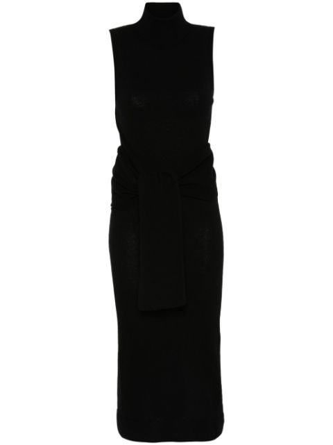 MM6 Maison Margiela roll-neck knitted midi dress Women