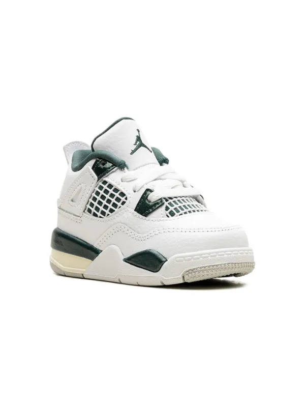 Jordan Kids Air Jordan 4 Oxidized Green Sneakers Farfetch