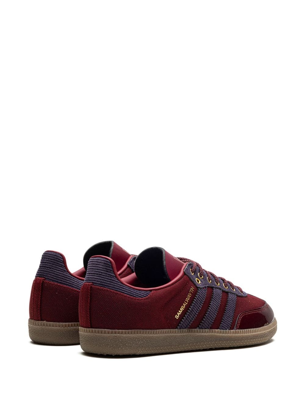 adidas x ALWAYTH Samba "College Burgundy" sneakers Rood