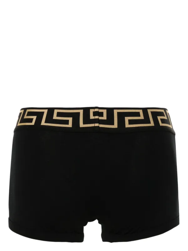 Versace グレカ ボクサーパンツ | ブラック | FARFETCH JP