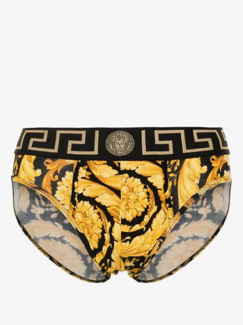 Versace boxer imprimé en jersey de coton