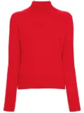 Victoria Beckham roll-neck wool jumper - Red
