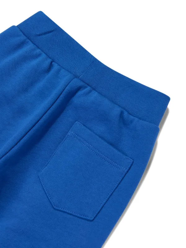 キッズその他 VERSACE KIDS Boys Logo Embroidered Track Pants Blue Versace Kids logo-embroidered Track Pants | Blue | FARFETCH