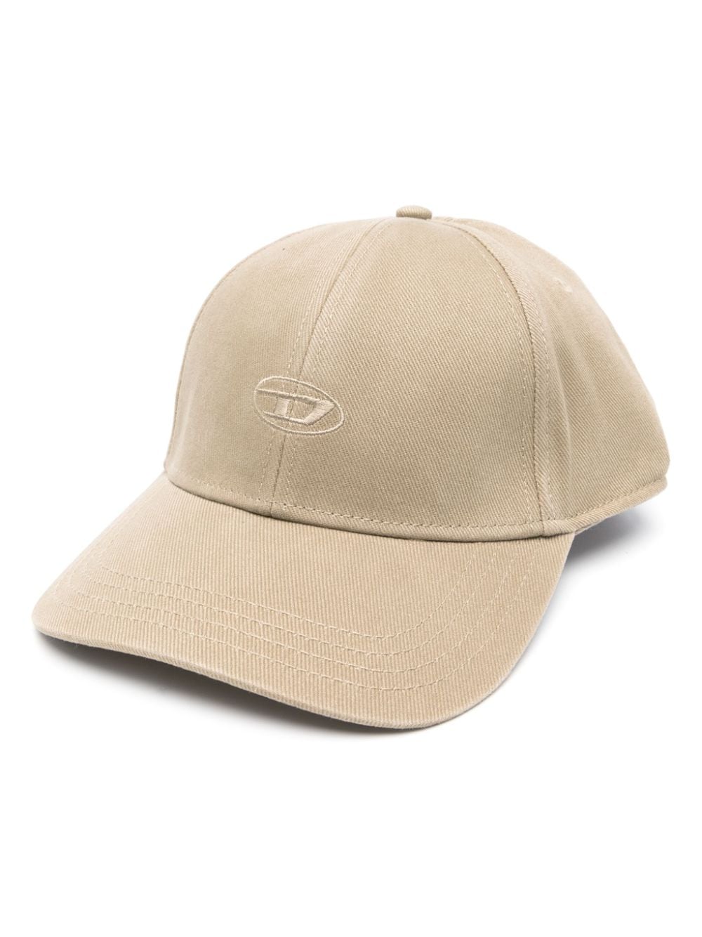 Diesel C-run-wash Baseball Cap In Brown