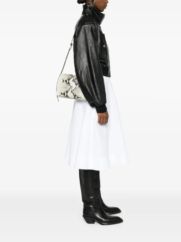 KHAITE Lina Leather Cross Body Bag | Neutrals | FARFETCH