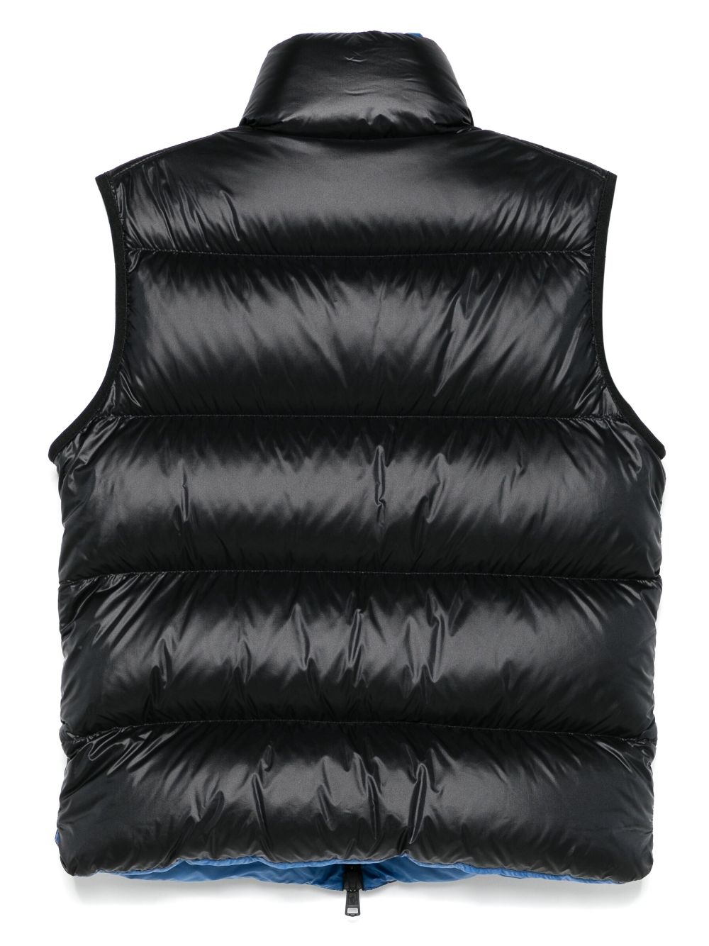 Black moncler gilet mens hotsell