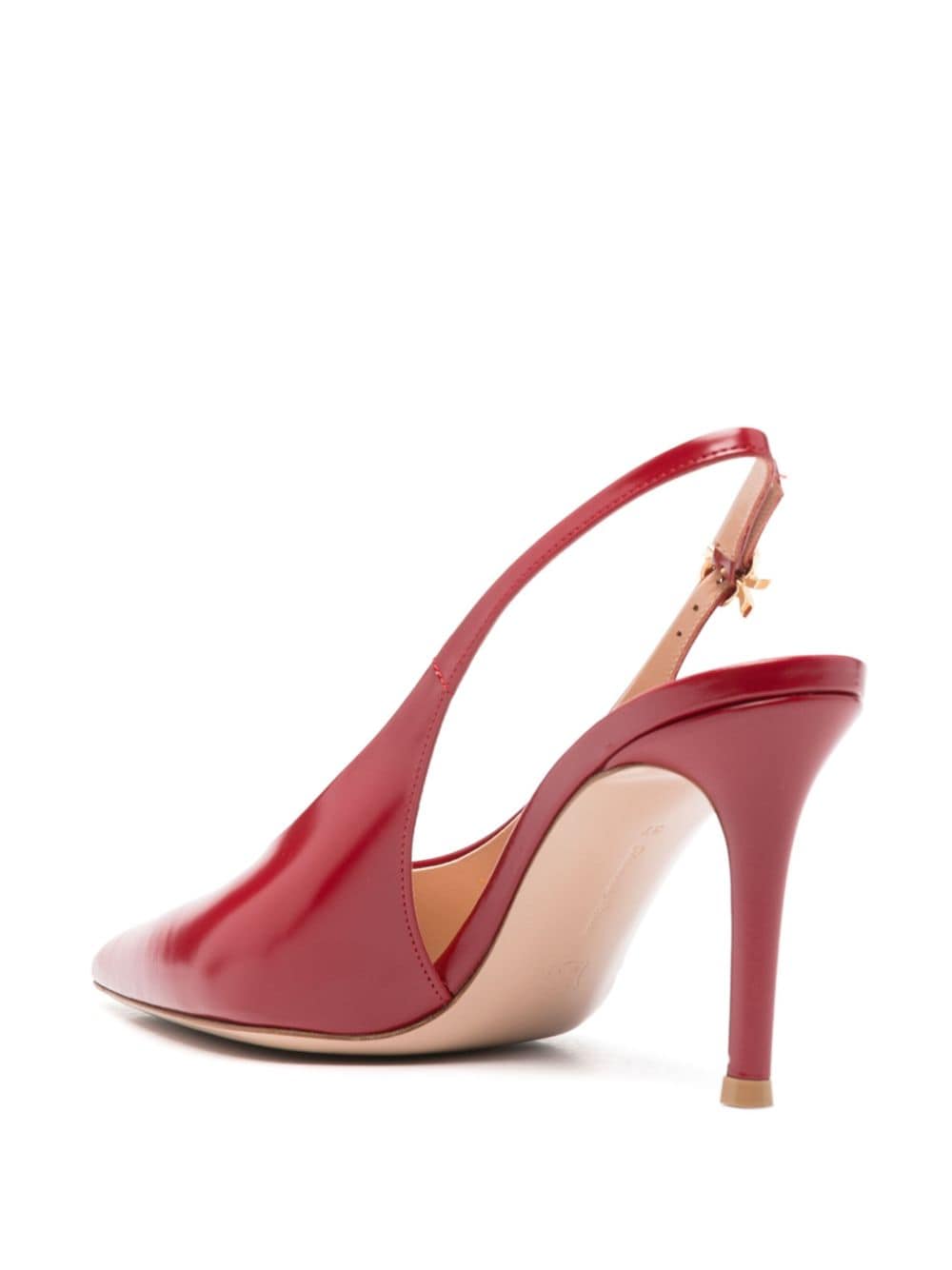 Gianvito Rossi Robbie 85 mm slingback pumps Rood