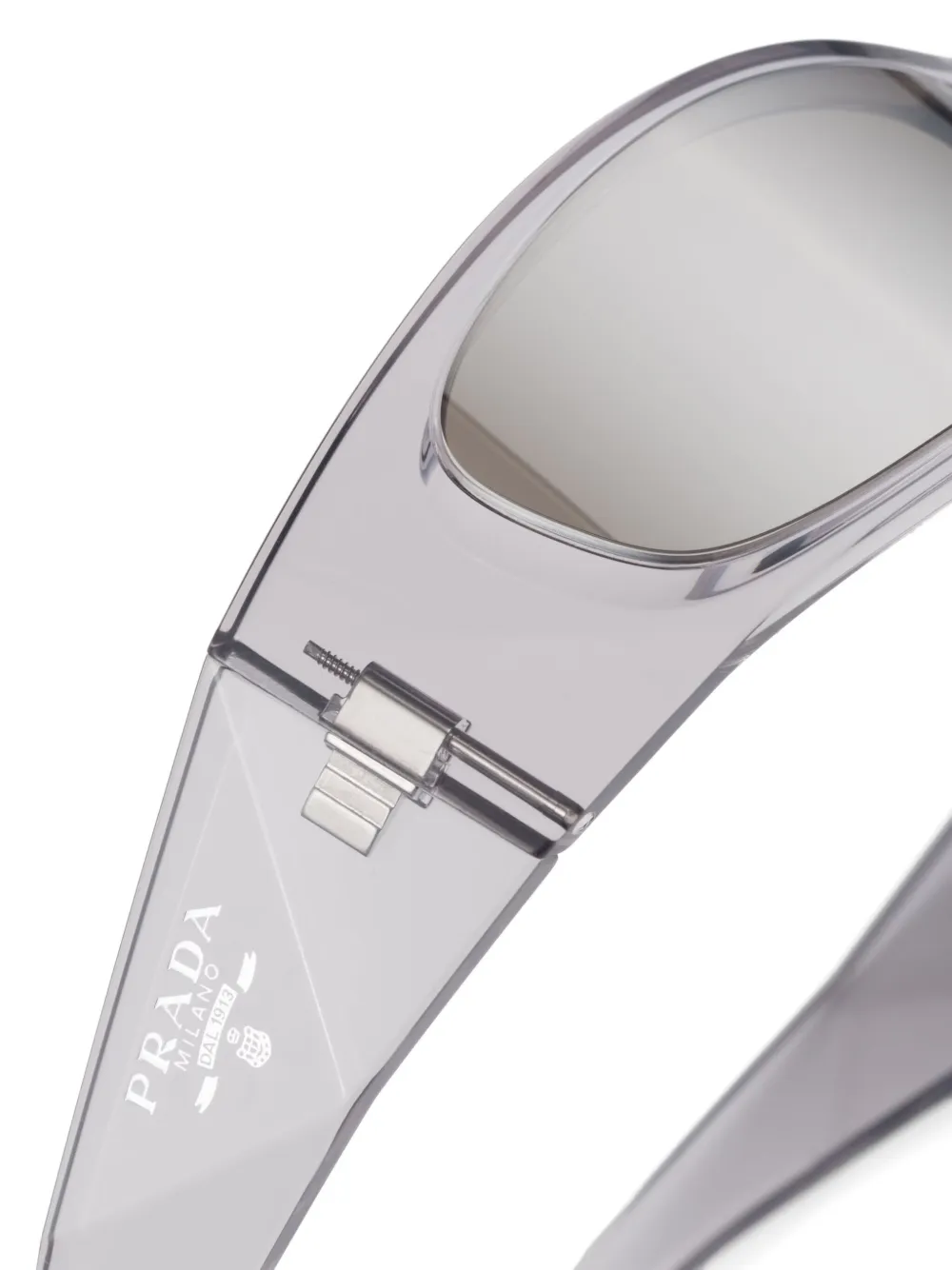 Prada Eyewear Zonnebril Grijs