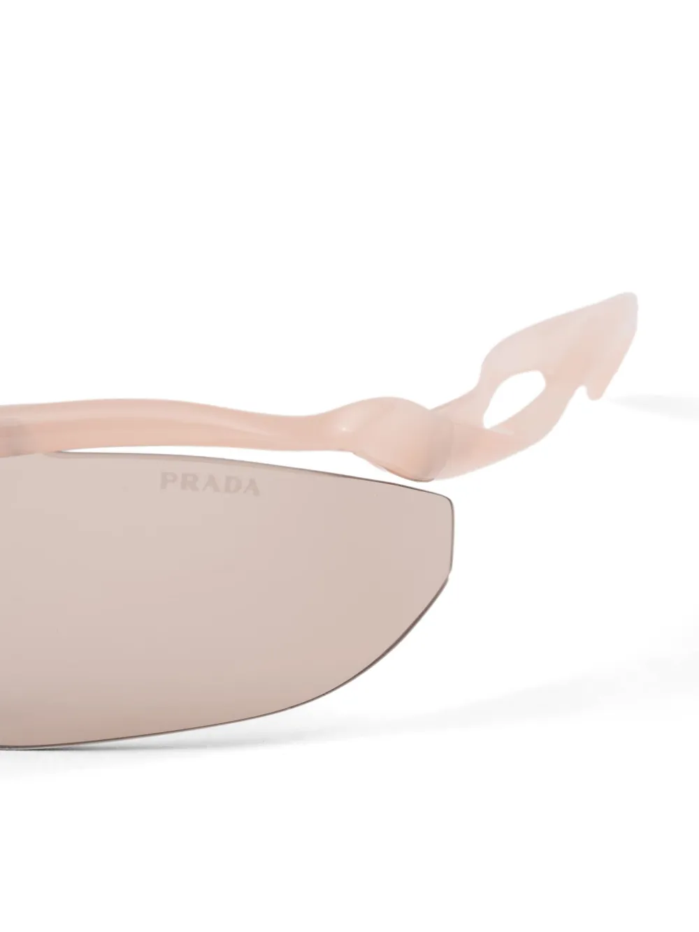 Prada Eyewear Runaway zonnebril Goud