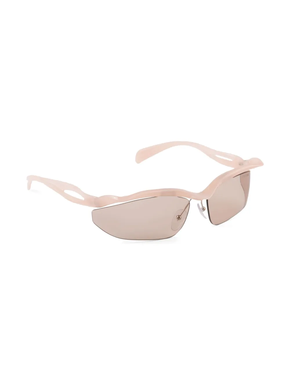 Prada Eyewear Runaway zonnebril Goud
