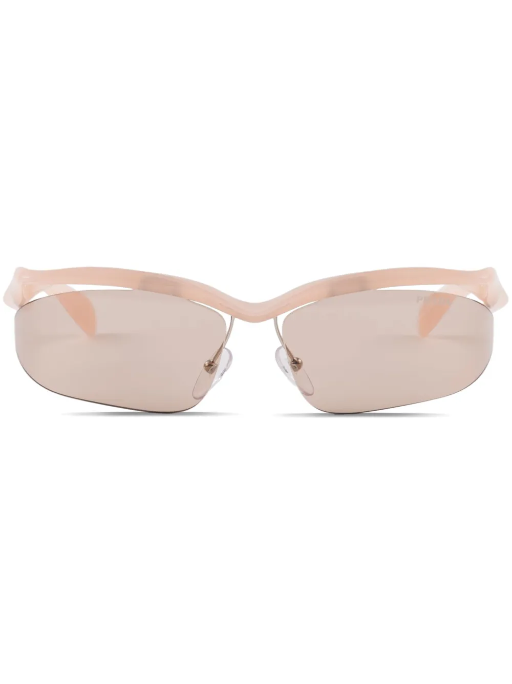 Prada Eyewear Runaway zonnebril Goud
