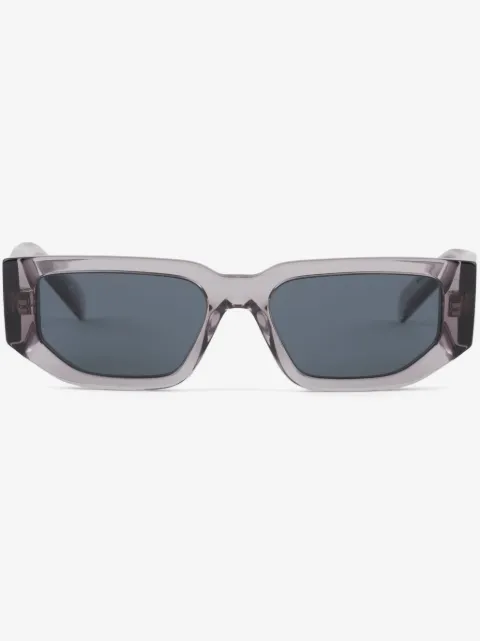 Prada Eyewear triangle-logo rectangle-frame sunglasses