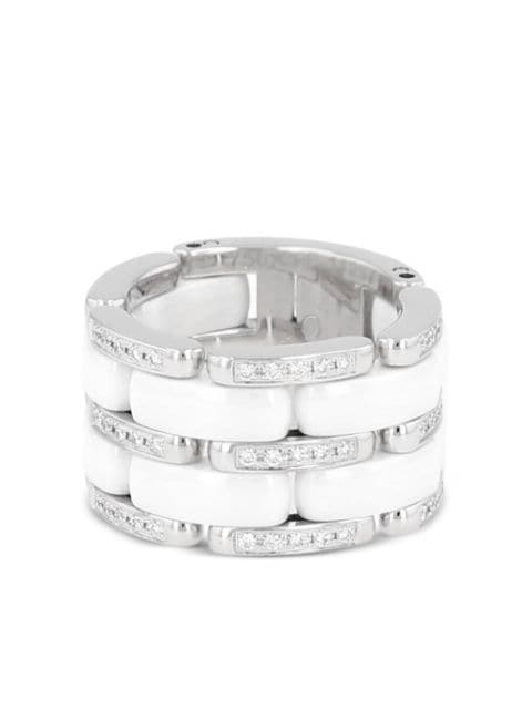 CHANEL Pre-Owned 2010s 18kt white gold Ultra diamond ring