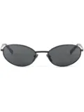 Prada Eyewear Prada PR A59S oval sunglasses - Black