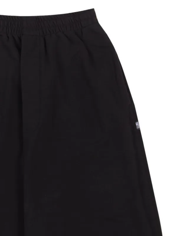 【MM6 Maison Margiela】 ロゴパッチ トラックパンツ ブラック MM6 Maison Margiela Year Of The Snake トラックパンツ