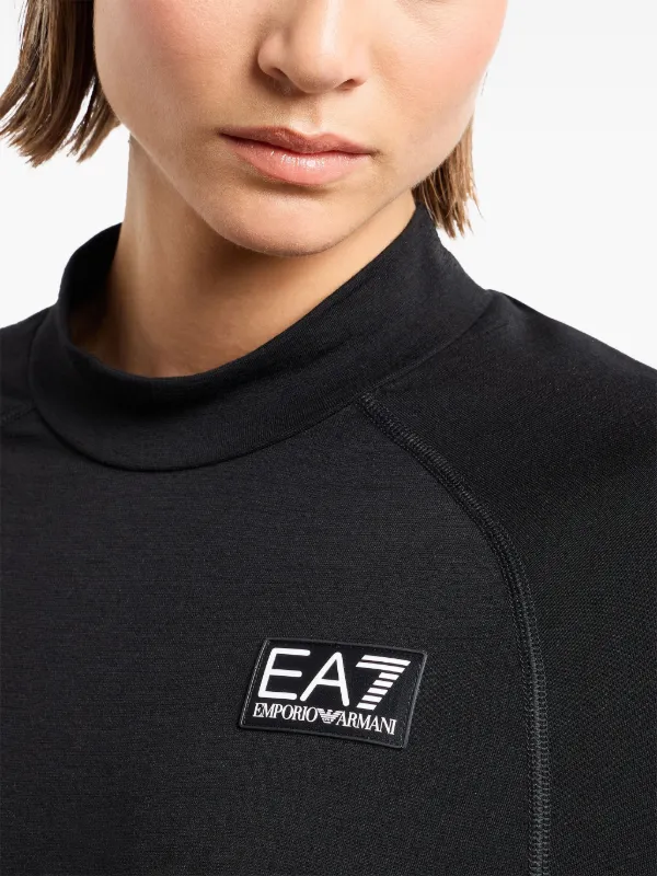 Emporio Armani Ea7 Negro Ea7 Emporio Armani Canotta Con Stampa - Main Image