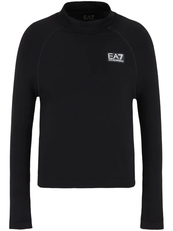 Ea7 black jumper sales