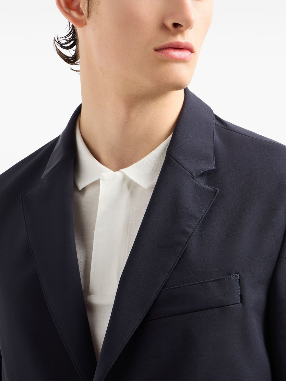 Emporio Armani single-breasted blazer Men