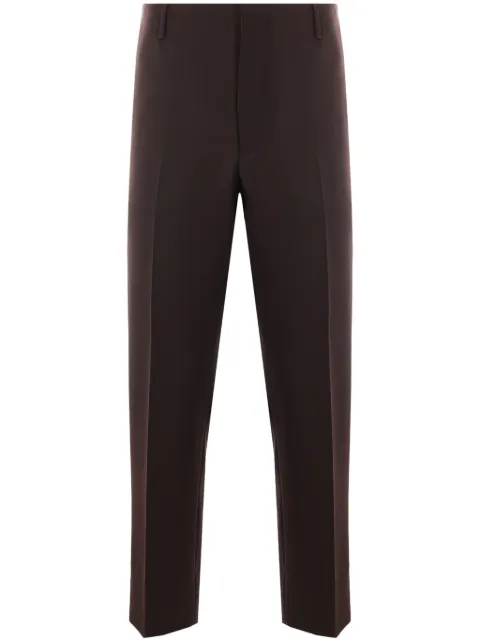 Prada pantalones rectos con pinzas