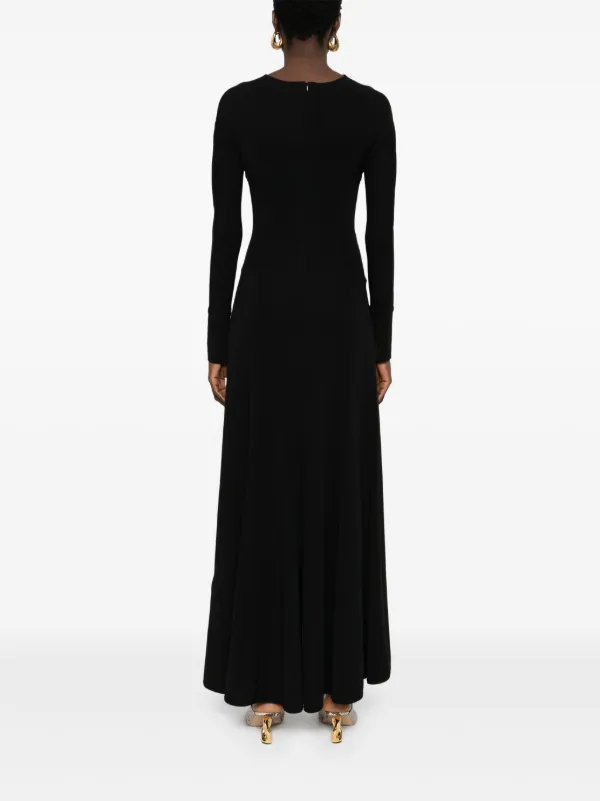 Victoria Beckham cut-out Maxi Dress | Black | FARFETCH