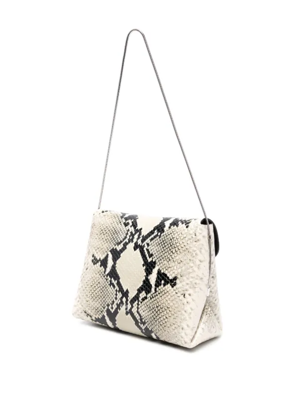 【送料&関税込】Khaite Bobbi Leather Shoulder Bag Bobbi Bag in Black Suede – KHAITE