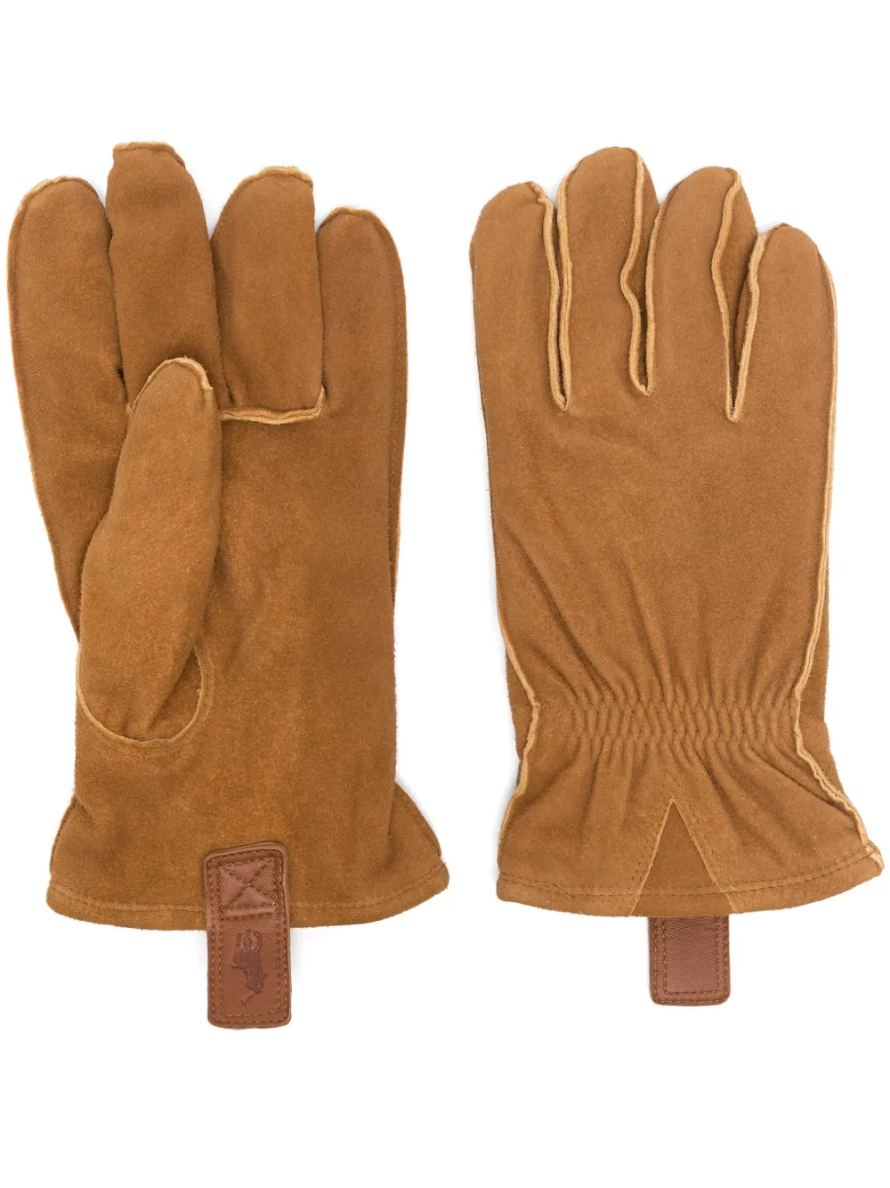 Polo Ralph Lauren Suède handschoenen Beige