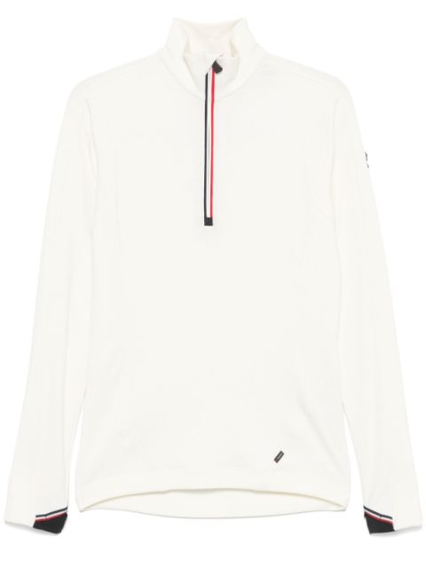 Moncler Grenoble short-zip performance top