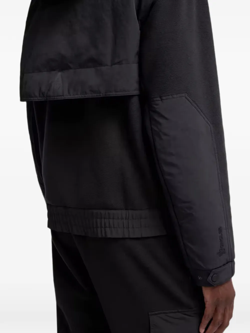 Moncler Grenoble Jack met capuchon Zwart