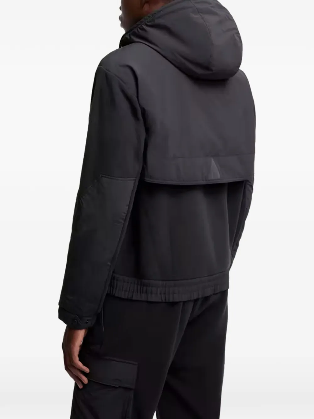 Moncler Grenoble Jack met capuchon Zwart