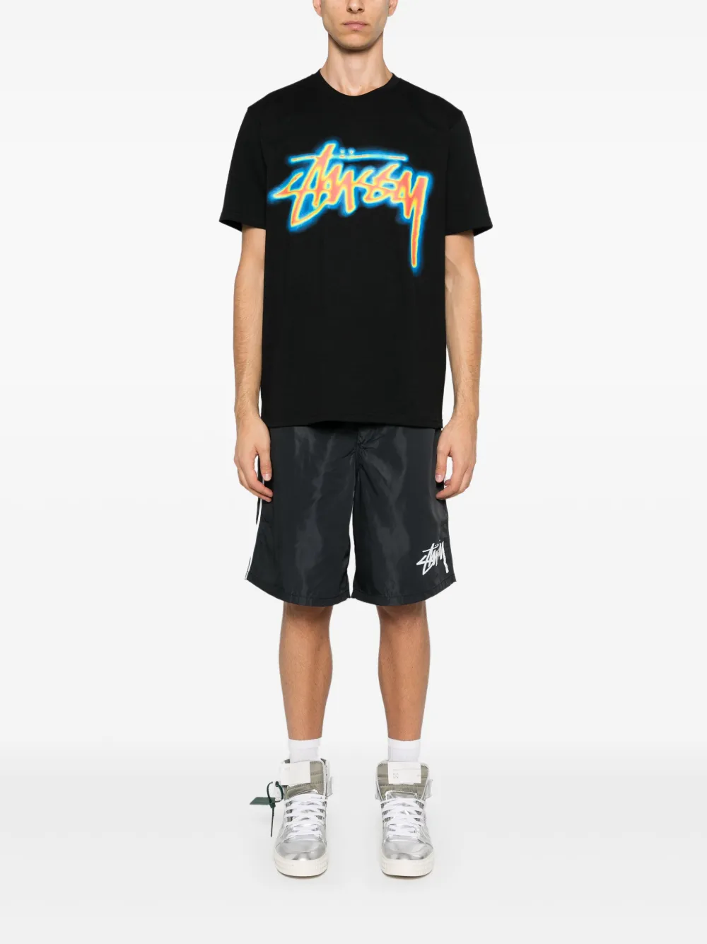 Stüssy Thermal Stock T-shirt - Zwart