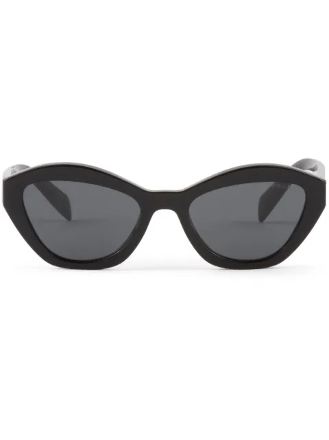 Prada Eyewear curved cat-eye frame sunglasses