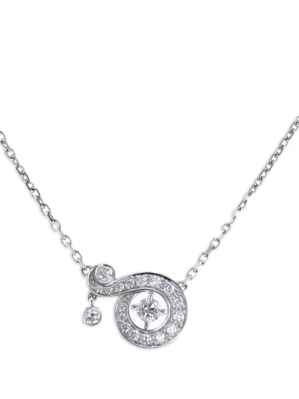 Van Cleef Arpels 2010s 18kt White Gold Nid Du Paradis Diamond