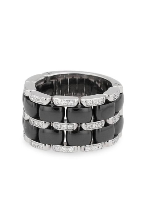 HOT SALE CHANEL 2000s 18kt white gold Ultra diamond ring Women